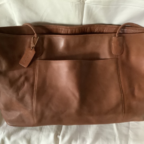 Coach leather vintage large tote - Picture 8 of 15